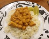 A picture of step 5 of Sri Lankan fish curry.