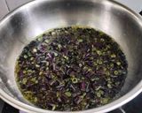 A picture of step 3 of Mogri sabji.