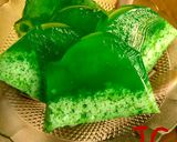 Foto langkah ke 5 dari resep Puding Lumut Pandan.