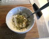 Foto del passaggio 4 della ricetta Linguine con crema di piselli, gamberi e ricotta