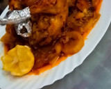 صورة لخطوة 2 من وصفة دجاجة محمرة في الفرن بتتبيلة روعة محشية أرز🤤😋