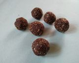 A picture of step 3 of Chocolate sesame peanut laddu.