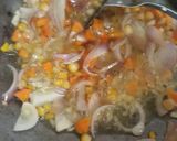 Foto langkah ke 2 dari resep Tim tahu siram daging cincang.