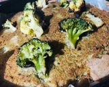Foto del passaggio 4 della ricetta Torta salata broccoli e ceci