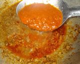 A picture of step 1 of Spicy lal Mirch Qeema calzone.