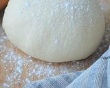 A picture of step 2 of Soft pillow dinner rolls.