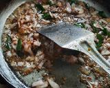 A picture of step 5 of Vidarbha Nagpuri style lagnachi pang titla special gud methi amba.
