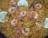 Foto del paso 8 de la receta: Arroz seco con pollo y gambones