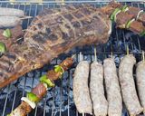 Foto del paso 7 de la receta: 🍖Pierna de Cordero a la parrilla con pinchos de Lomo de aguja🍢