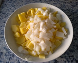 Foto del paso 1 de la receta: Tortilla de patatas y calabacín
