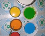 Foto langkah ke 3 dari resep Kue Lapis Pelangi.