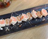 A picture of step 9 of Chocolate and strawberry rolls.