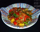A picture of step 8 of Chicken and veggies sauce.