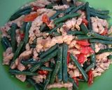 Foto langkah ke 7 dari resep Tumis cape (kacang panjang+tempe).
