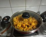 A picture of step 12 of Restaurant Style Gobhi Matar.