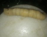 A picture of step 4 of Paneer ring circle.