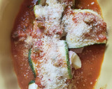 Foto del paso 2 de la receta: Rolls de zucchini rellenos de jamón y queso👩‍🍳