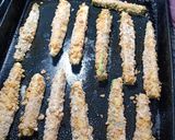 Foto del paso 5 de la receta: Bastones crocantes de zucchini al horno