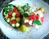 Une image de l'étape 7 de Salade d'avocat, tomate et concombre 👍😋😋.