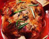 Fokhagymával tűzdelt, rozmaringos sült bárány ❤️❤️ recept fázis 2 fotója