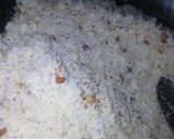 A picture of step 3 of Badaam Naariyal Burfi.