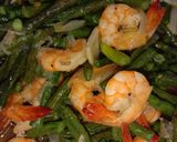 Foto langkah ke 4 dari resep Tumis Kacang Panjang Udang.