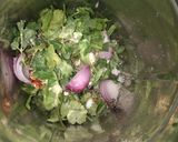 A picture of step 2 of Anardana Chutney.
