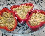 Foto del paso 2 de la receta Pimiento relleno de carne y cuscús