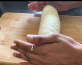 A picture of step 9 of 2 layer bread.