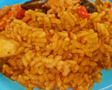 Foto del paso 9 de la receta: Arroz con rape y caldo de carne