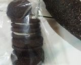 Foto langkah ke 3 dari resep Milky ice matcha latte + Oreo.