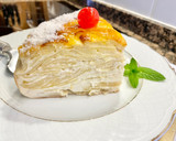 Foto del paso 15 de la receta: Tarta con queso mascarpone y manzanas laminadas