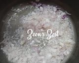 A picture of step 1 of Middle Eastern Kabsa.
