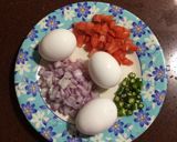 A picture of step 2 of Veggie Omelette.