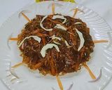 A picture of step 4 of Chopsuey noodles.