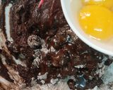 A picture of step 2 of Chocolate tres leche.