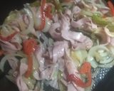 Foto del paso 3 de la receta: Centro de cuadril relleno al trapo, en brasas y puré mixto crema