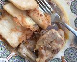 A picture of step 7 of Golden Yam with chicken pepper soup.