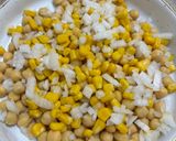 Foto del paso 3 de la receta: Ensalada de garbanzos con vinagreta de pistachos