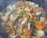 Foto del paso 2 de la receta Fideos con pollo y verduras