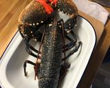 A picture of step 1 of BBQ Lobster.