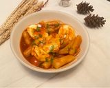 Foto langkah ke 5 dari resep Tteokbokki handmade (takaran sendok).