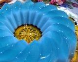 Foto langkah ke 4 dari resep #PUDING SANTAN BUNGA TELANG.