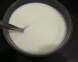 A picture of step 5 of Eggless upside down apple cake.