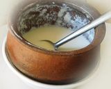 A picture of step 5 of Ragi idlies.