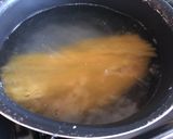 A picture of step 1 of Garlic Shrimp Scampi Pasta.