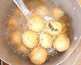 A picture of step 3 of Liver yam balls with Maltshake.