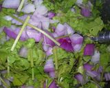 A picture of step 1 of Peas Vadai.