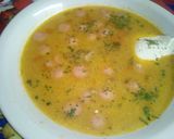 Lencseleves virslivel recept fázis 8 fotója