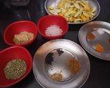 A picture of step 2 of Tangy Aam launj.